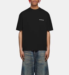 T-shirt Logo Fit Regular Balenciaga