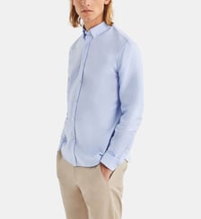 Chemise droite en coton Figaret