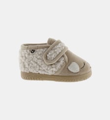 Chaussons animaux duveteux Victoria