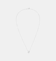 Pendentif en or blanc et diamants petit modèle Chaumet