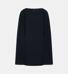 Robe Petra courte ajustée à cape Lauren Ralph Lauren