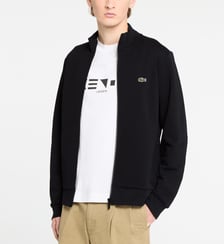 Sweat droit zippé logo Lacoste