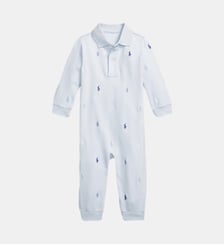 Pyjama en coton logotypé all-over Polo Ralph Lauren