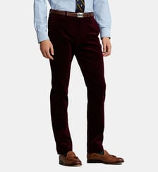 Pantalon slim coton velours milleraies Polo Ralph Lauren