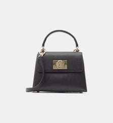 Sac à main rigide 1927 cuir grainé Furla