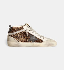 Baskets montantes Mid Star Classic en cuir Golden Goose