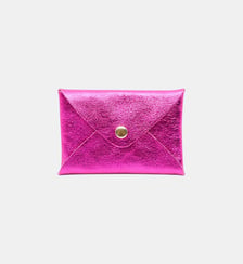 Porte-cartes Origami cuir Les Cléias