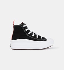 Baskets montantes plateformes en coton Converse