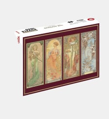Puzzle Mucha Métallique 1 000 pièces Piatnik