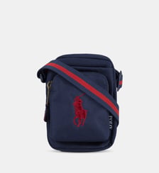 Sac pochette mixte tissu tissé Polo Ralph Lauren