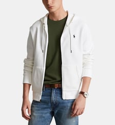 Sweat droit zippé en coton mélangé signature Polo Ralph Lauren