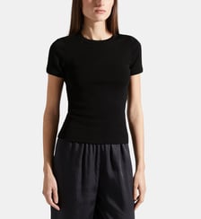 T-shirt ajusté Car coton organique Flore Flore