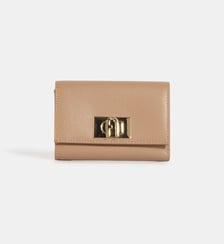 Portefeuille en cuir grainé Furla