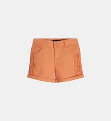 Short droit en coton mélangé Guess