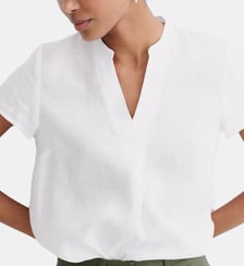 Blouse kat 100% lin - Motifs Uni - Coupe  - Matières Principale Lin Caroll