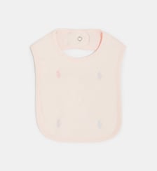 Bavoir imprimé pony all-over coton Polo Ralph Lauren