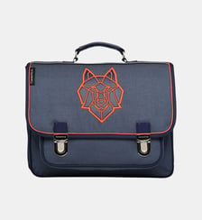 Cartable - 38 cm - Loup bleu Caramel et Cie