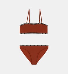 Maillot de bain 2 pièces brassière signature Calvin Klein