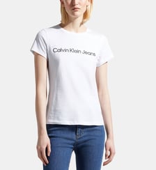 T-shirt slim signature coton Calvin Klein