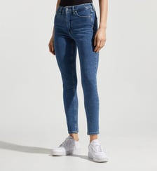 Jean skinny taille haute coton Calvin Klein