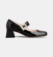 Escarpins Très Vivier Strass Babies en cuir Roger Vivier