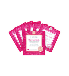 Masque Visage Hydratant pour Appareil UFO™ - Shimmer Freak 2.0 Illuminateur des Yeux x 6 Foreo