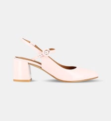 Escarpins Sling back à talons Dollar en cuir vernis Jonak