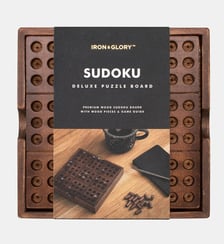 Jeu Sudoku mini en bois Iron & Glory Suck Uk