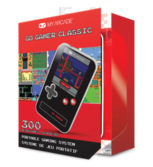 Console GO GAMER CLASSIC Noir et rouge My Arcade Gaming