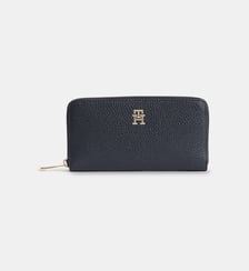 Compagnon monogramme grainé Tommy Hilfiger