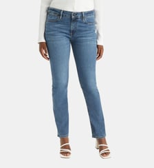 Jean slim 712 en coton taille haute Levi's