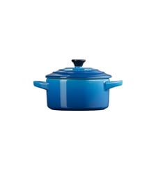 Mini cocotte céramique azur Ø10 cm Le Creuset