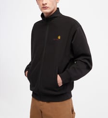 Sweat American droit zippé coton mélangé Carhartt WIP