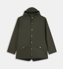 Imperméable droit capuche visière mi-long unisexe Rains
