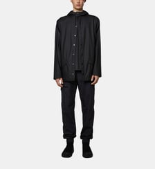 Imperméable droit capuche visière mi-long unisexe Rains