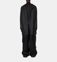 Imperméable mi long enduit capuche Rains