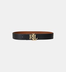 Ceinture en cuir chagrin réversible Lauren Ralph Lauren