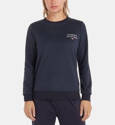 Sweat d'intérieur droit molleton signature Tommy Hilfiger