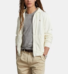 Sweat droit zippé coton capuche Polo Ralph Lauren