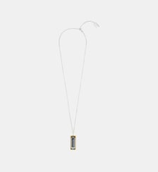 Collier Harmonica Necklace à forme rectangulaire Lemaire
