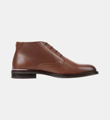 Boots façon derbies en cuir Tommy Hilfiger