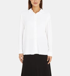 Chemise droite fluide unie Tommy Hilfiger