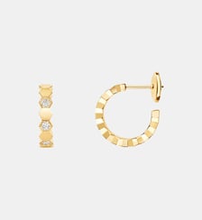 Créoles en or jaune et diamants Chaumet