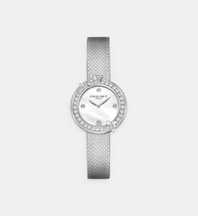 Montre en acier diamants et nacre Chaumet