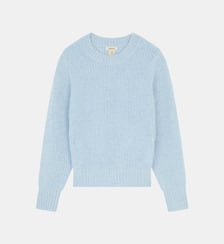 Pull Diot col rond uni Bellerose