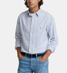 Chemise droite carreaux coton Polo Ralph Lauren