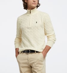 Pull droit col camionneur laine et cachemire Polo Ralph Lauren