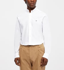 Chemise slim popeline coton Gant