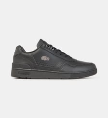 Baskets basses T-clip cuir lisse Lacoste