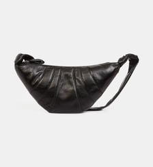 Sac à main Medium Croissant en cuir Lemaire